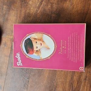 Victorian ice skater barbie